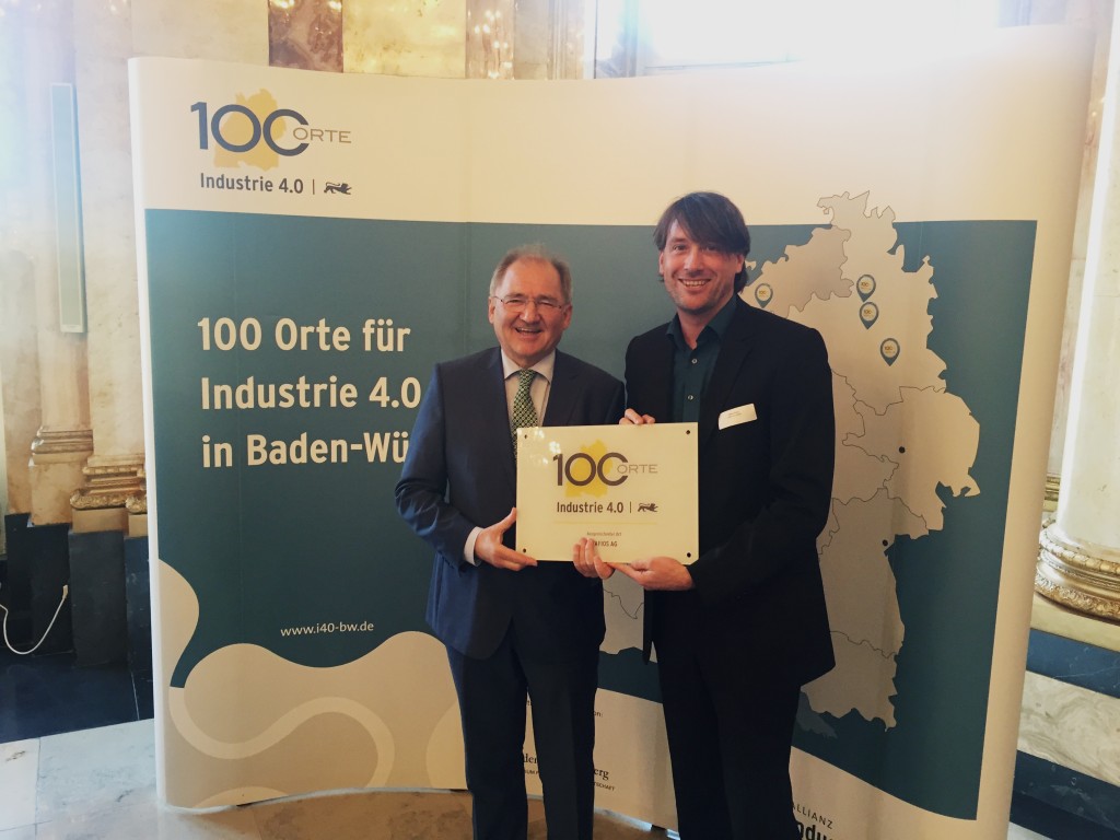 100 Orte für Industrie 4.0 - digital worx erhält Auszeichnung